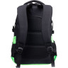 Рюкзак DEWAL BARBER STYLE, черно-зеленый, полиэстер 46 x 32 x 18 см GP18016